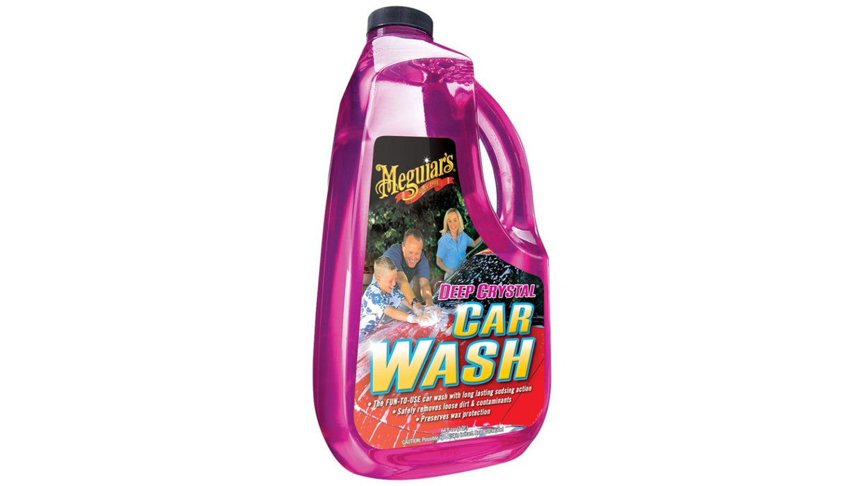 Shampoo y acondicionador para carro meguiars 64 oz car wash / cleaner deep crystal car wash 64 oz meguiar's