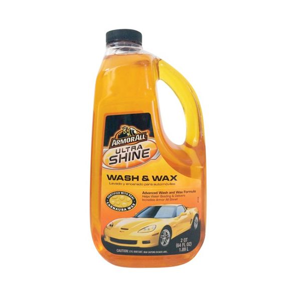 Shampoo para carro armorall 64 oz car wash / cleaner armor all ultra shine wash & wax 64 oz clorox company