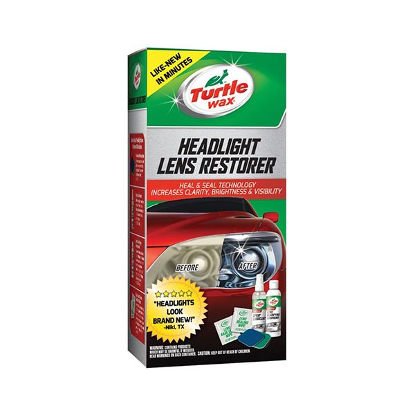 Headlight lens restoration kit