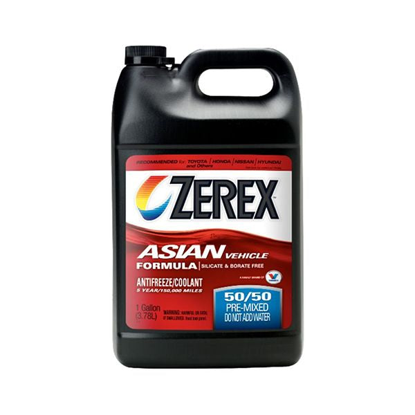 Zerex asian vehicle 50/50 antifreeze coolant - 55 gal