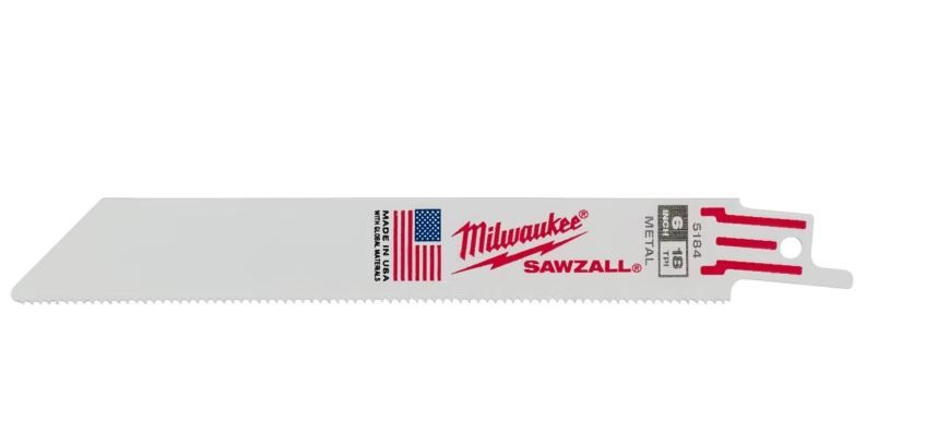 Milwaukee tool cuchillas de 6" - paquete de 5 unidades