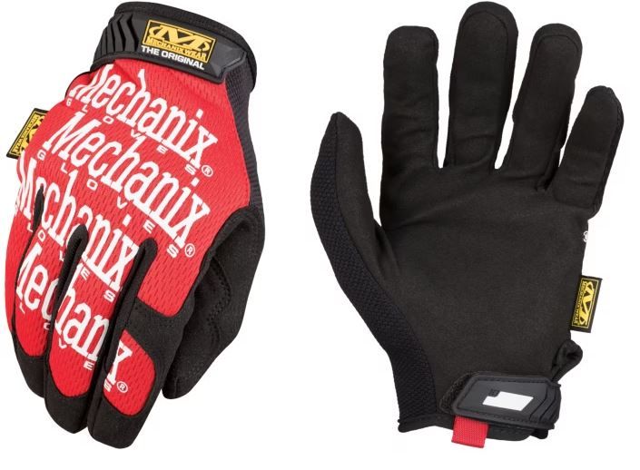 Guantes mechanix wear rojo - talla s