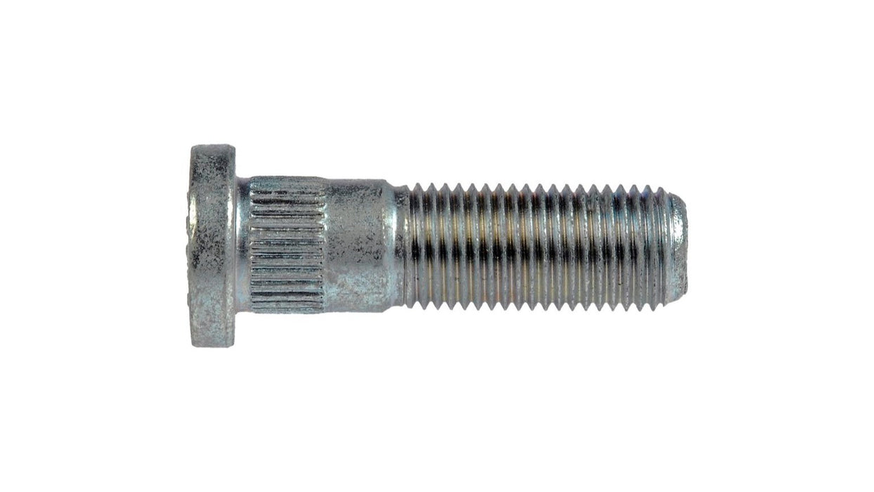 M12-1.25 serrated wheel stud - 12.83mm knurl, 41.5mm length  / perno para rueda - rosca m12-1.25, moleteado 12.83, longitud 41.5