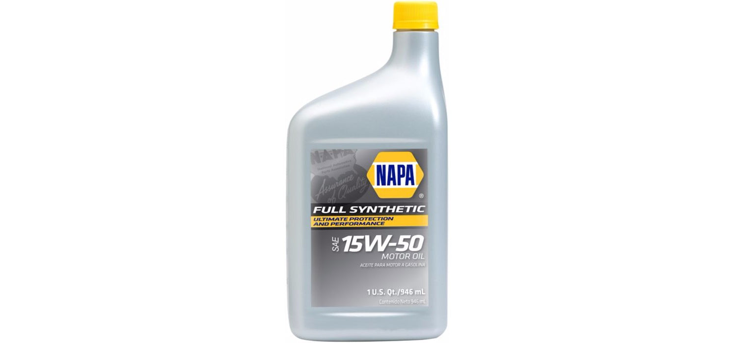 Lubricante napa full synthetic 15w50  - 1 qt