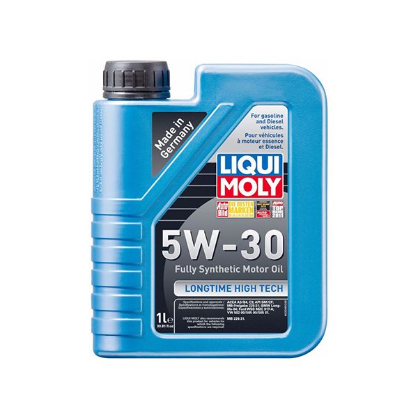 Liqui moly longtime high tech 5w30 motor oil - 1 l / aceite para motor liqui moly sae 5w30 longtime hi tech gasolina / diésel 1 litro