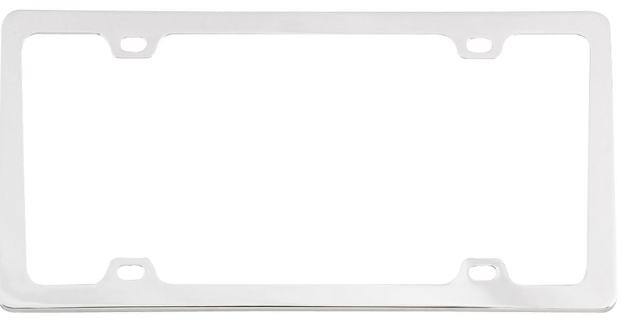 Marco de placa - portaplaca - license plate frame / cover die-cast metal w/ chrome plating