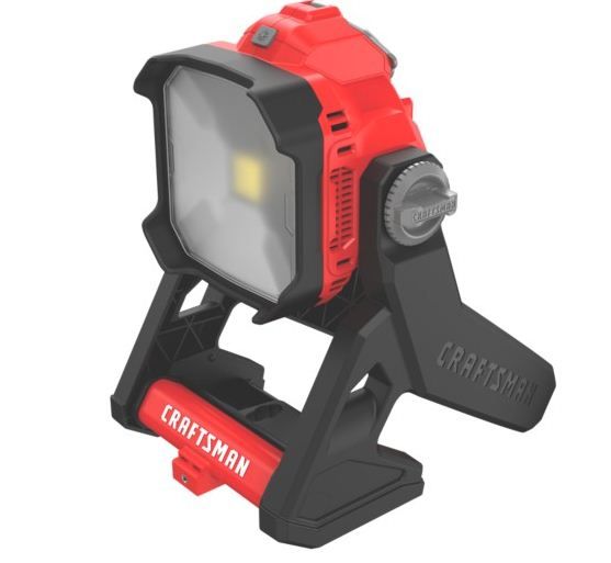 Lampara de trabajo  craftsman / craftsman  v20 20-volt max 1825-lumen led rechargeable power tool flashlight