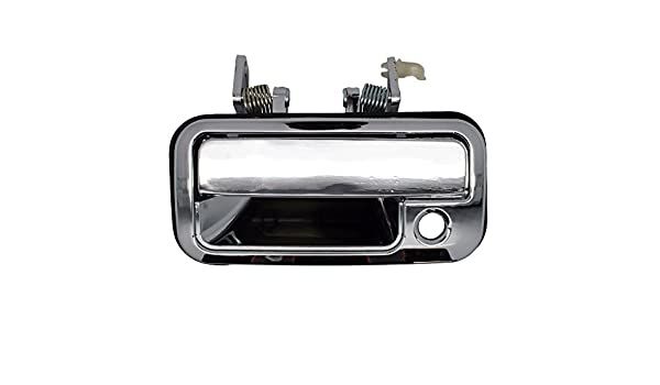 Abridor exterior de puerta frontal isuzu kb 1988 - 1996 / tfr 1997 - 2001 metálico cromado (lh)