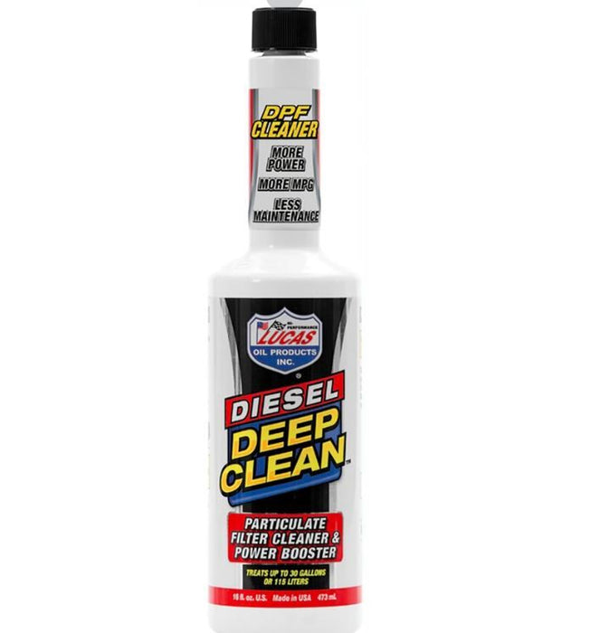 Aditivo de diesel lucas oil / lucas oil diesel deep clean - 16 oz