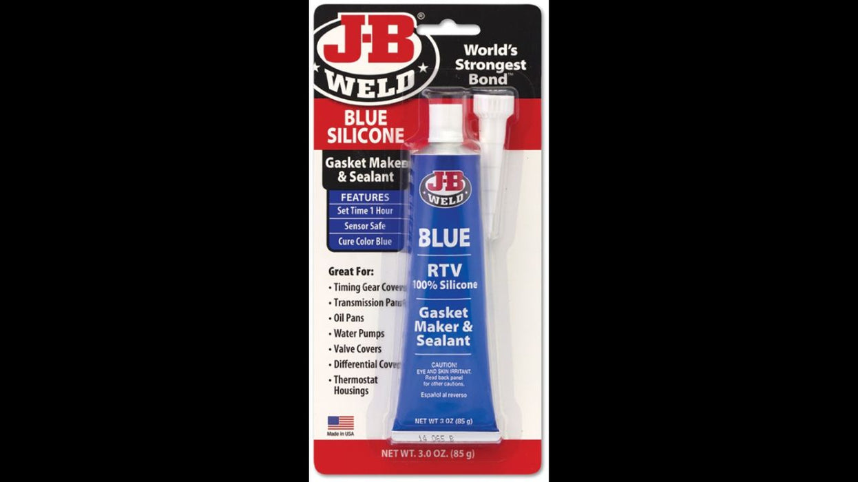 Sellador de silicona de alto rendimiento rtv azul jbweld