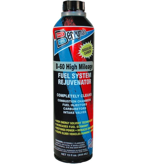 Aditivo rejuvenecedor de inyeccion gasolina - fuel system additive, high mileage, 15 oz.