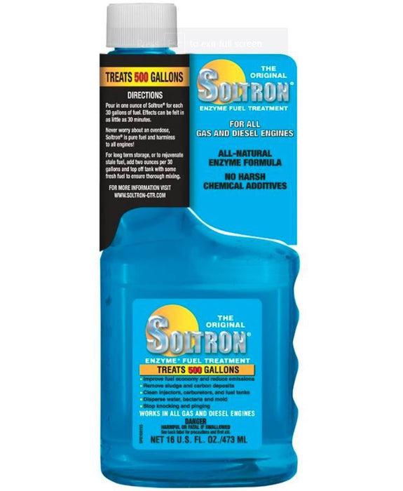 Aditivo para el sistema de combustible diesel y gasolina  /fuel additive soltron fuel system treatment 16 oz star brite