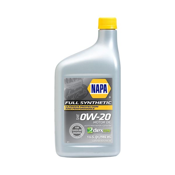 Napa full synthetic 0w20 motor oil - 1 qt