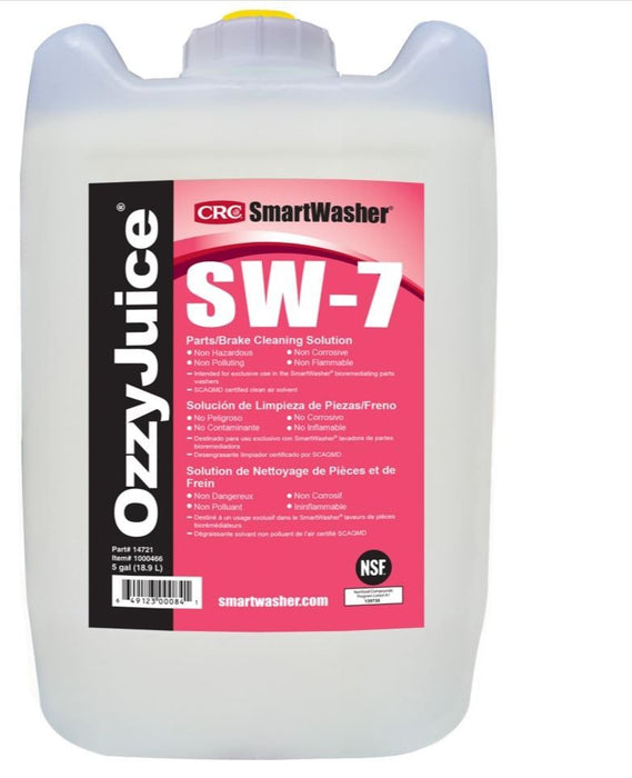 Limpiador de frenos crc para uso en smart washern 5 gal- crc smartwasher® ozzyjuice sw-7 parts/brake cleaning solution - 5 gal