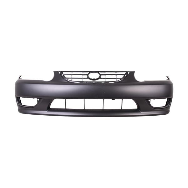 Bumper frontal toyota corolla 2001 - 2002 plástico versión americana