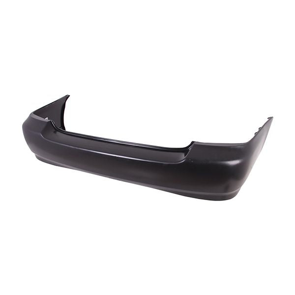 Bumper trasero toyota corolla 2003 - 2008 plástico sin agujero para moldura versión americana