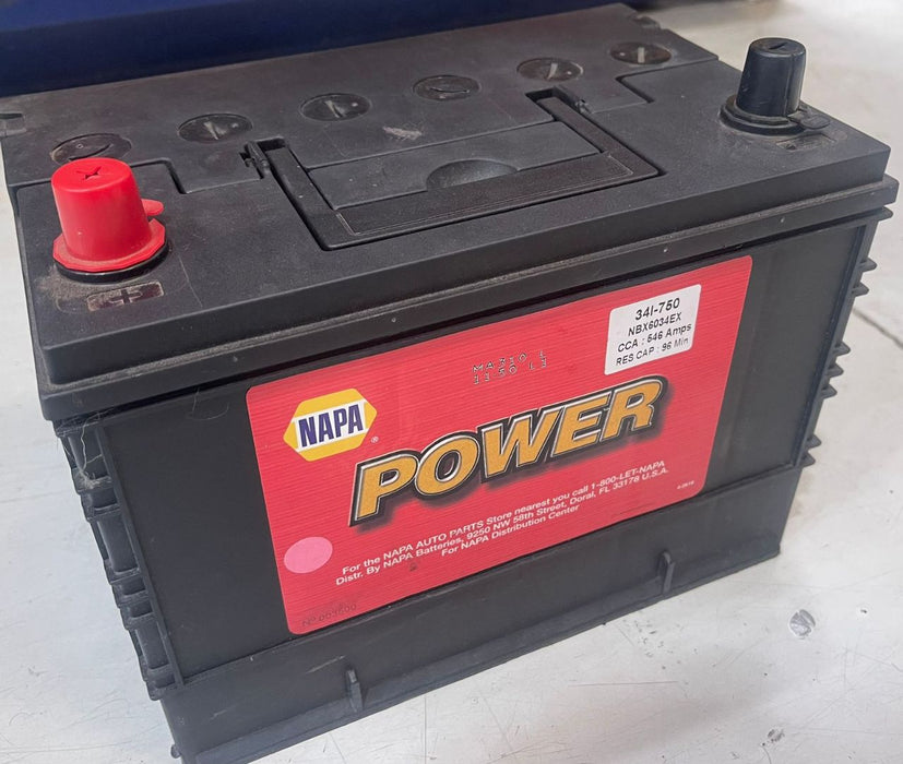 Bateria napa power  automotriz electrolito plomo bci.34  550cca