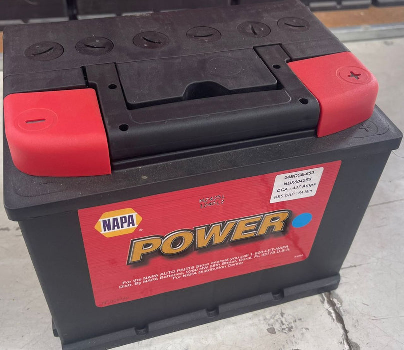 Bateria napa power automotriz electrolito plomo bci.42, bci.58r  447cca