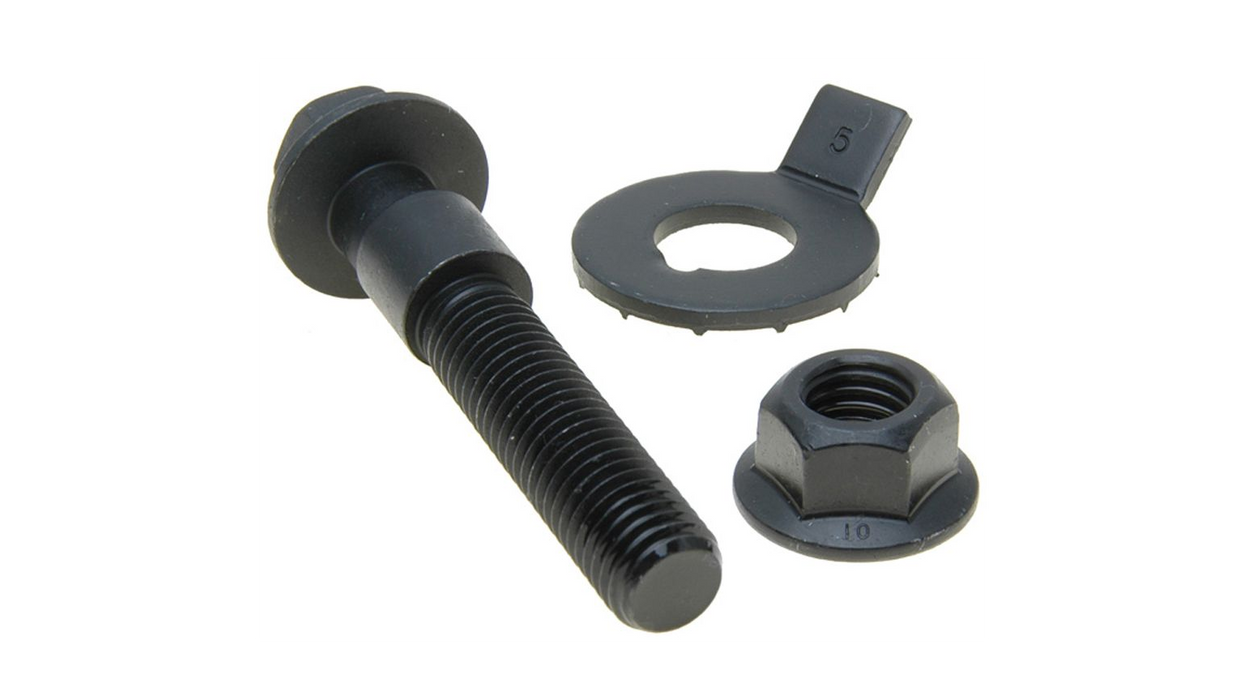 Cam / crank bolt kit - front suspension / tornillo excentrico