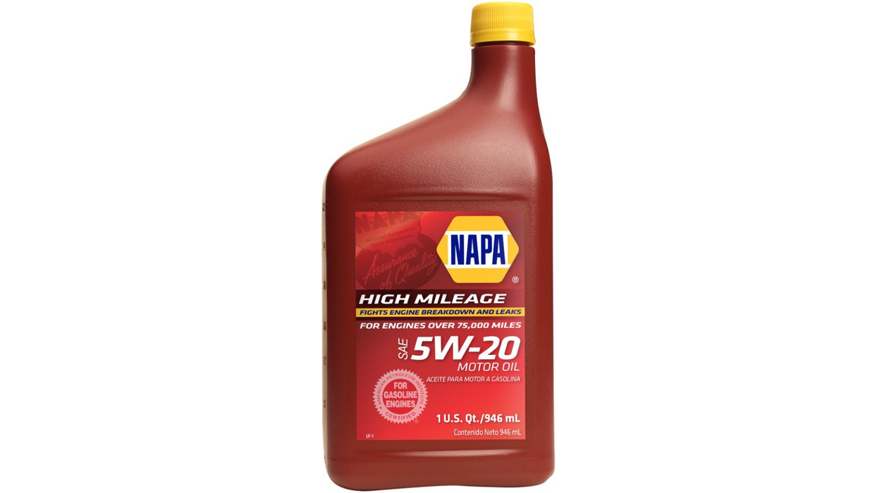 Lubricante napa high mileage 5w20 motor oil - 1 qt