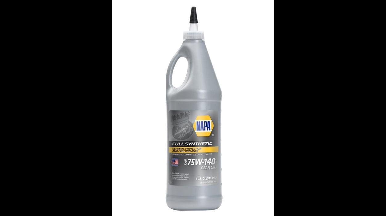 Lubricante napa sintetico  aceite para engranajes  75w140 12/1 qt